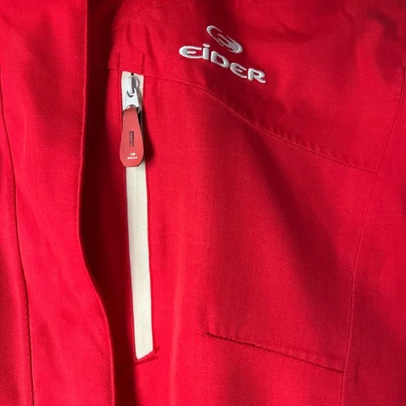 Eider Women's Red Ski Jacket - Picture 4 of 4
